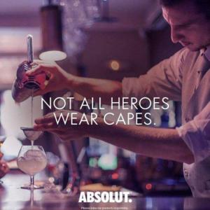 Absolut bartender