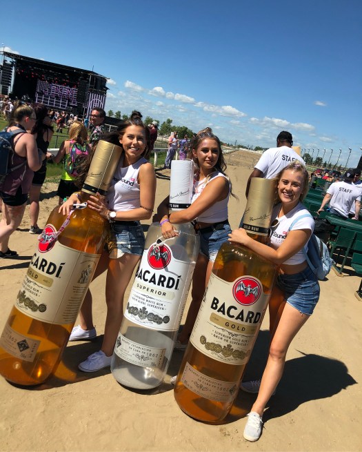 bacardi three monster