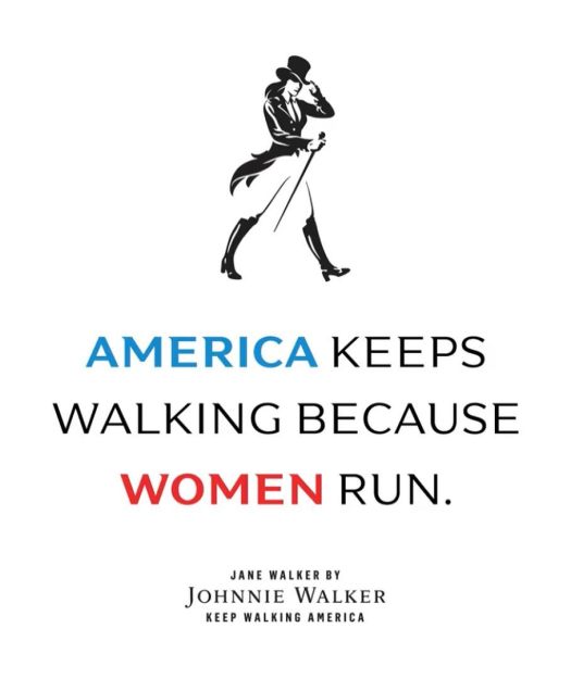 america keeps walking because women run