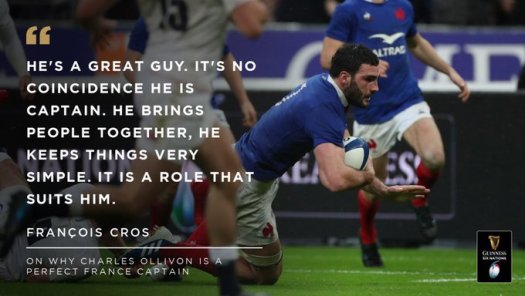 guinness 6 nations charles ollivon