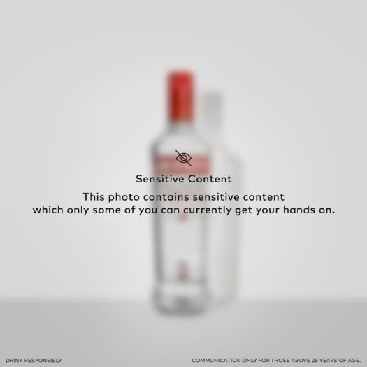 smirnoff india sensitive content