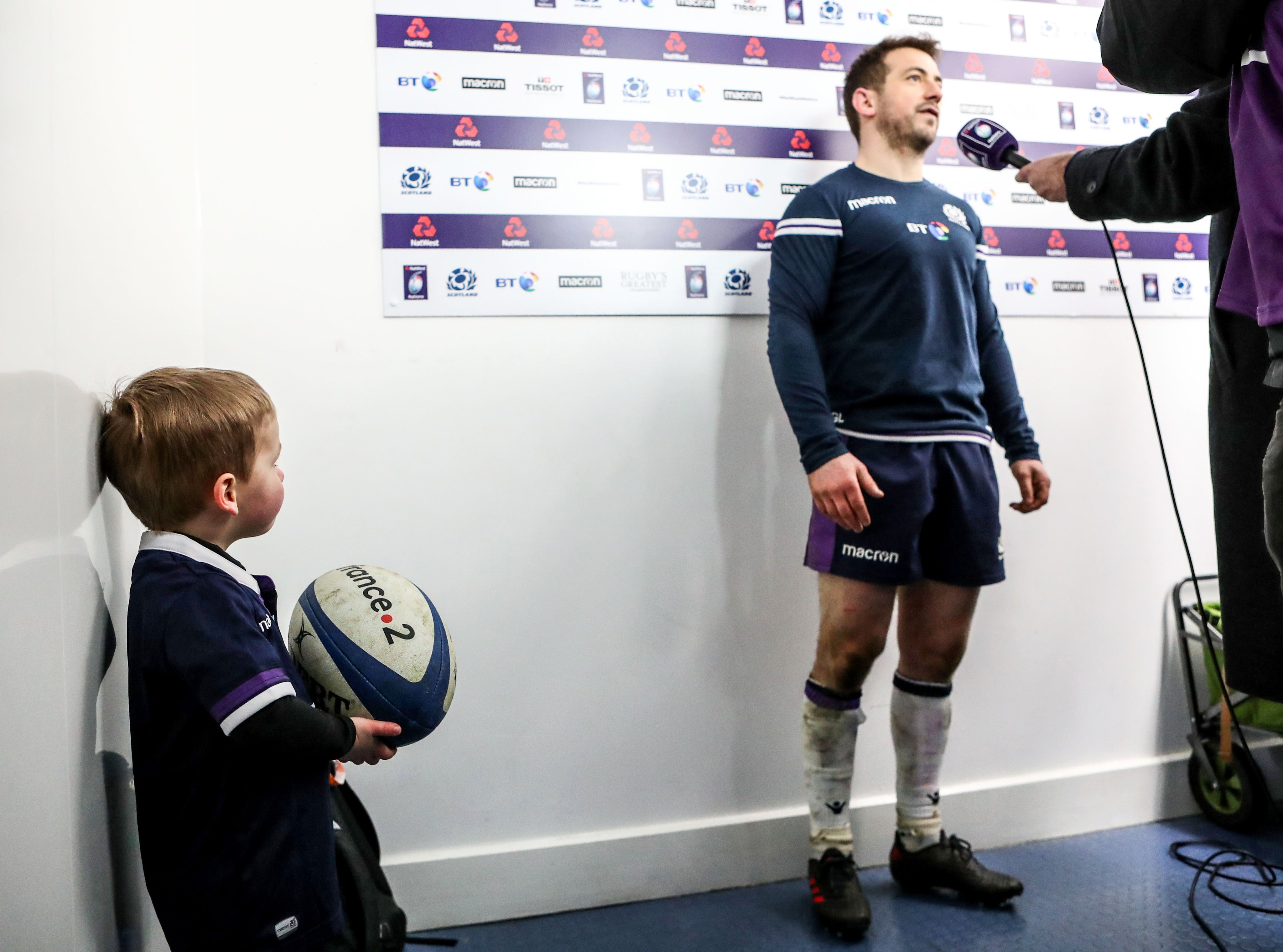 Guinness greig laidlaw and baby