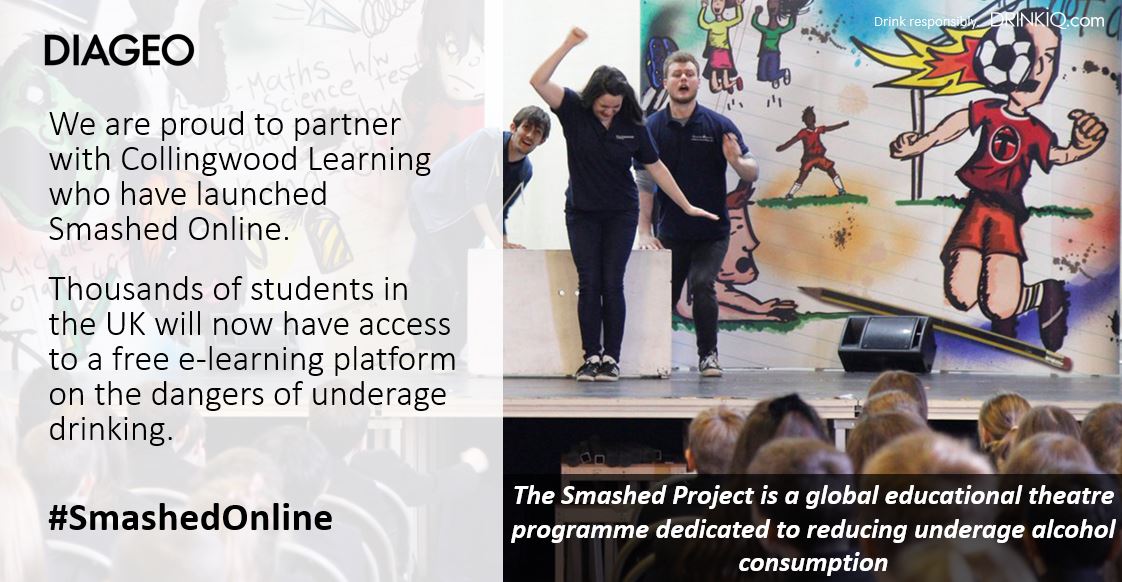 diageo smashed online